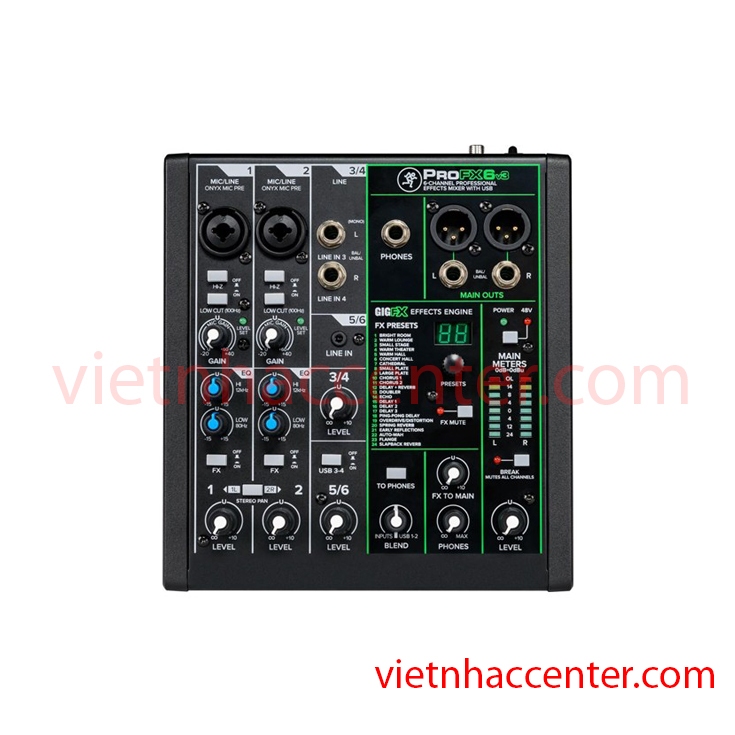 Mixer Mackie ProFX 6V3
