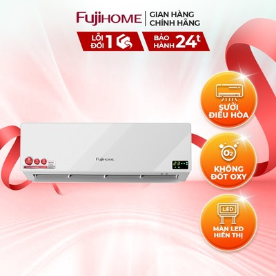 Quạt sưởi gốm FUJIHOME FHW4000 Làm ấm nhanh - Điều khiển từ xa màn led hiển thị - Tiết kiệm điện