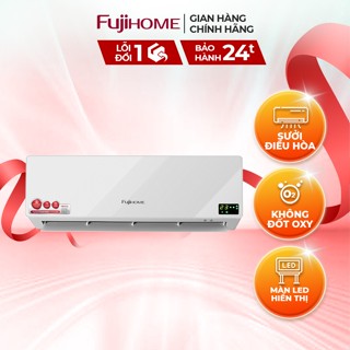  Quạt sưởi gốm FUJIHOME FHW4000 Làm ấm nhanh - Điều khiển từ xa màn led hiển thị - Tiết kiệm điện 