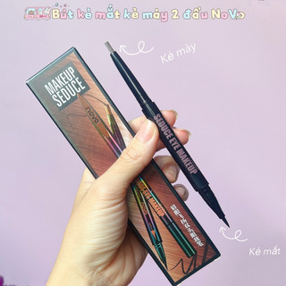 Chì Kẻ Mày 2in1 NoVo Makeup Seduce (Kẻ Mày + Kẻ Mắt)