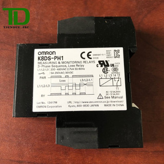 Rơ le bảo vệ pha K8DS-PH1 OMRON