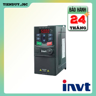 Biến tần invt, gd20-0r7g-4, công suất 0,75 kw - 380v, vào 3p ra 3p, hàng chính hãng, bảo hành 24 tháng.