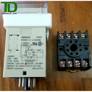 Rơ le thời gian DH48S (đã bao gồm đế)