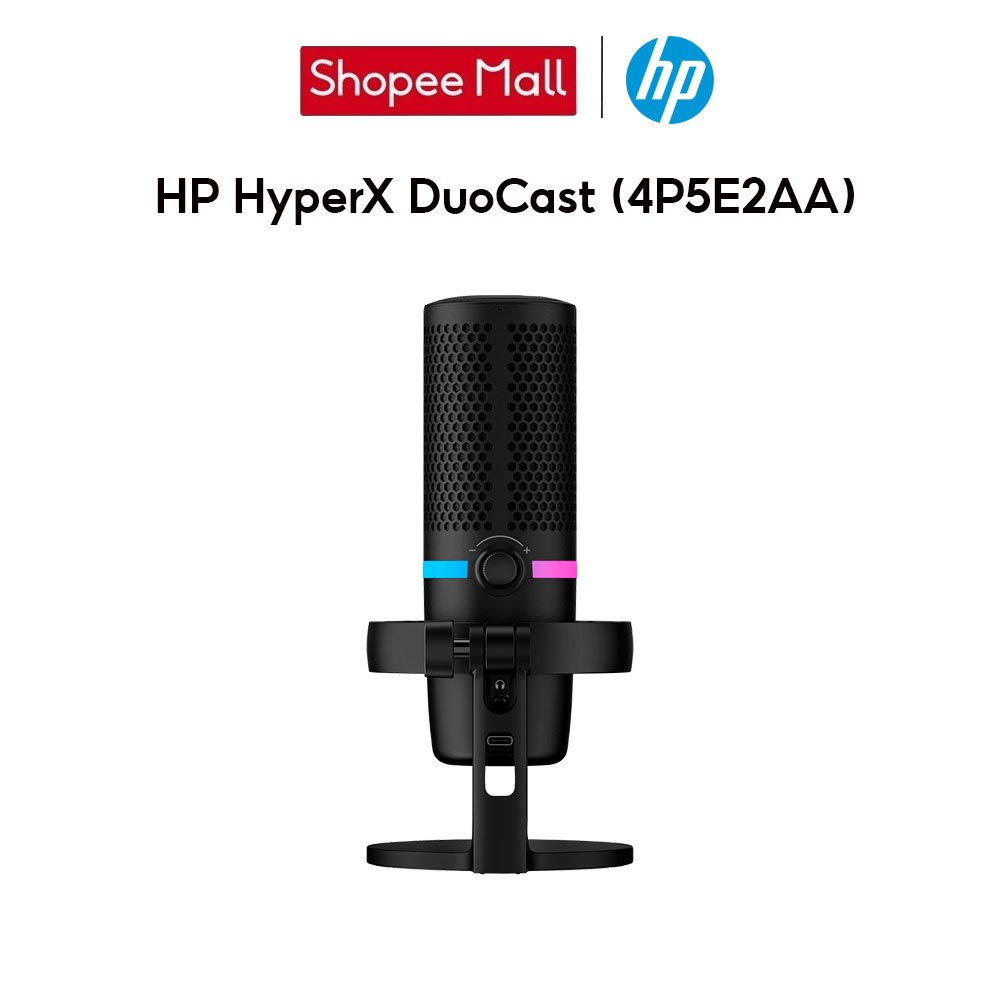 [Mã ELHP12 giảm 12% đơn 500K] Thiết bị thu âm HP HyperX DuoCast - Black_4P5E2AA