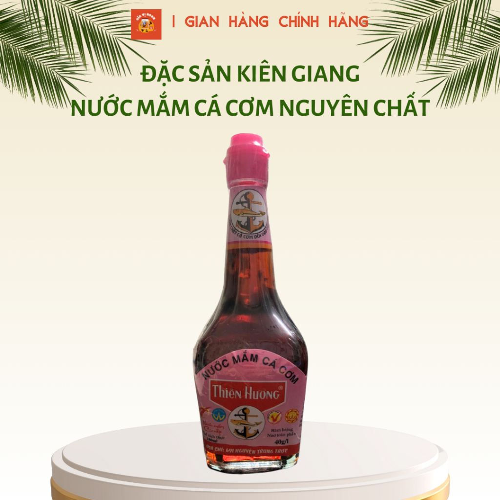Nước Mắm Cá Cơm THIÊN HƯƠNG 40N 180ml