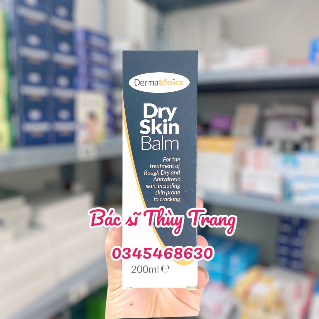 Kem dưỡng ẩm cho da khô và rất khô DERMATONICS Dry Skin Balm Dermatonics - 200ml