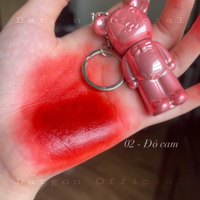 Son Kem Lì Móc Khoá Bearbrick ZVEV Mềm Mịn Lâu Trôi