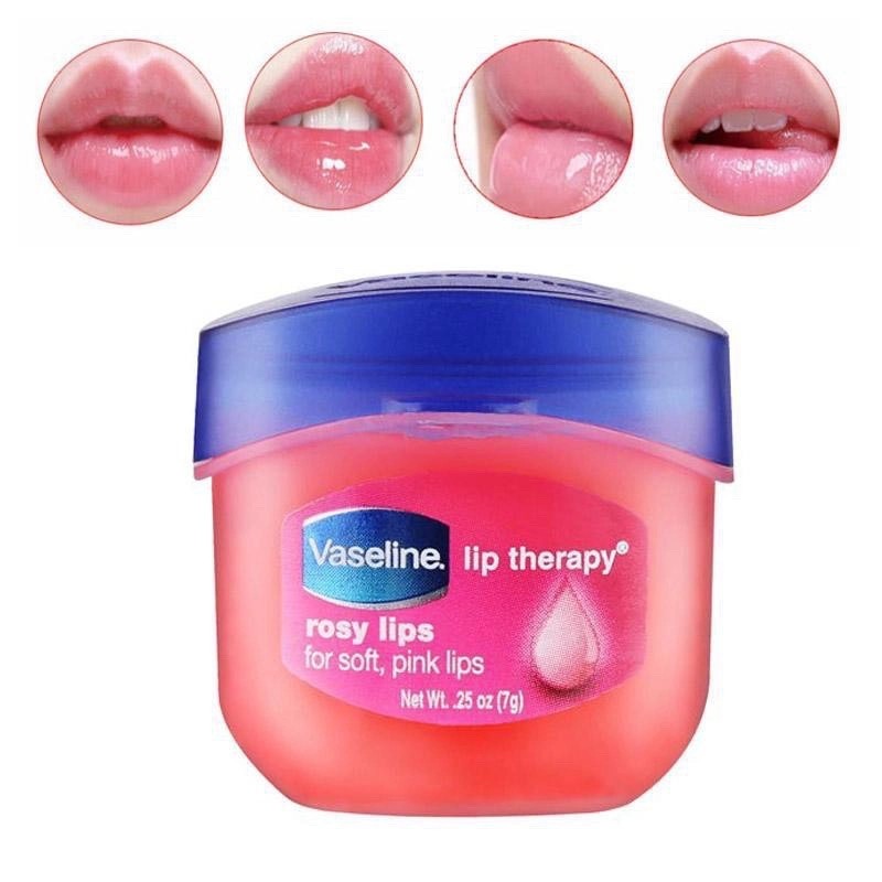 Son dưỡng môi Vaseline hồng 7g , dưỡng môi Vaseline chống khô nứt làm mềm môi