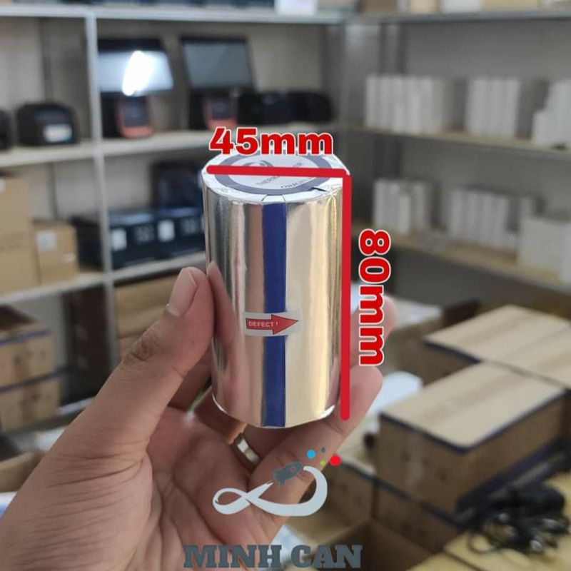 Giấy in bill khổ 80 dùng cho máy Pos sunmi T1 , T2 , Kiotivet , Sapo , Po365 , Ocha , Popapp , Ipos , máy in bill k80