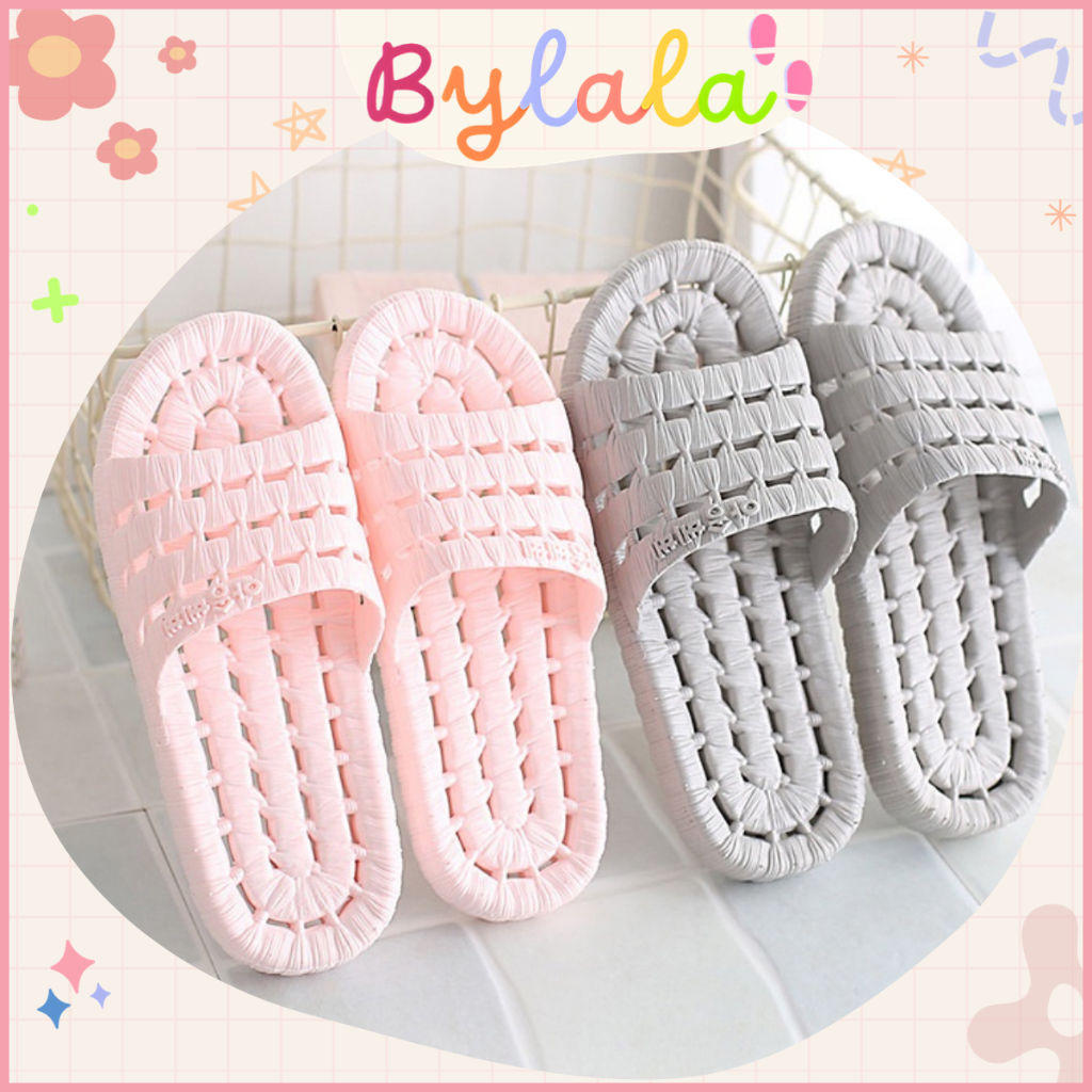 Dép Đi Trong Nhà Tắm Bylala Dép Xốp Lỗ Văn Phòng Siêu Bền, Siêu Nhẹ Chống Trơn Trượt DN04