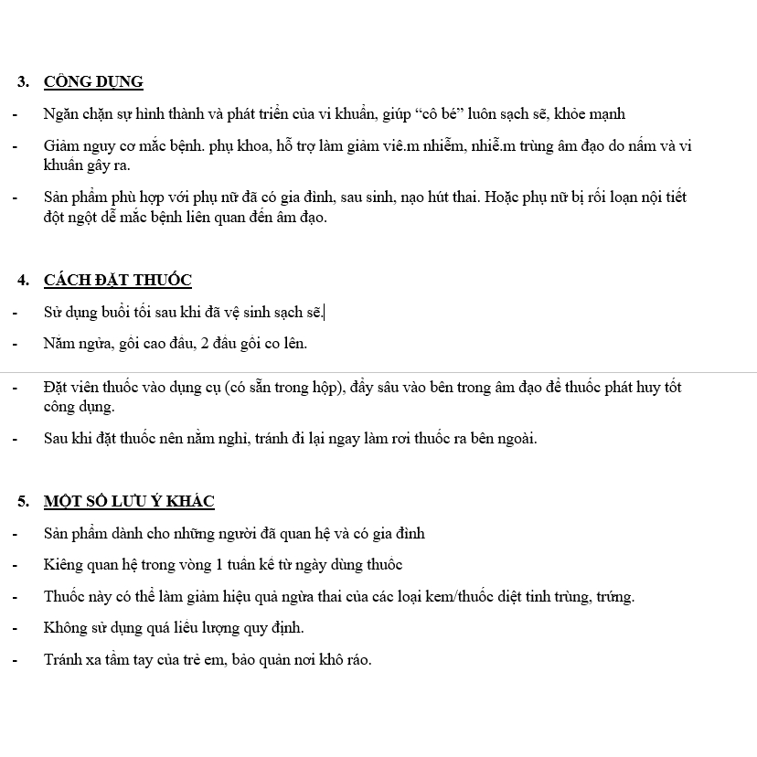 Viên Mycohydralin 500mg 1 liệu trình của Pháp