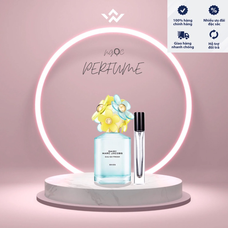 [Sale] Nước hoa Marc Jacobs Daisy Eau So Fresh Skies