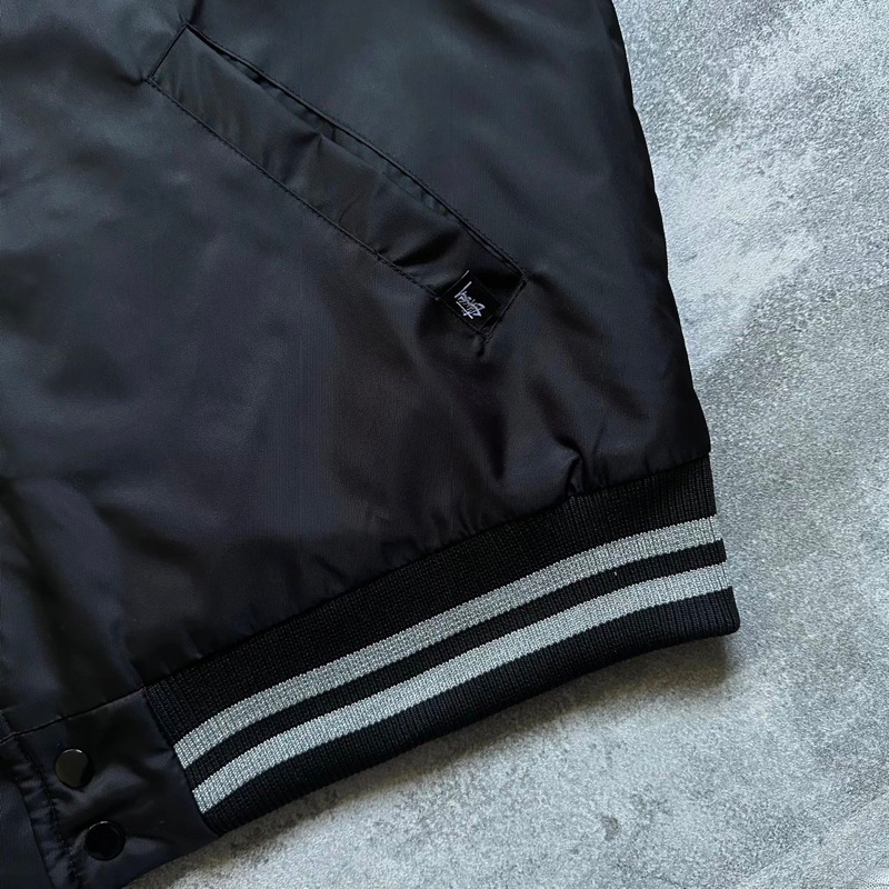 Áo khoác Bomber Stu22y Unisex trần bông