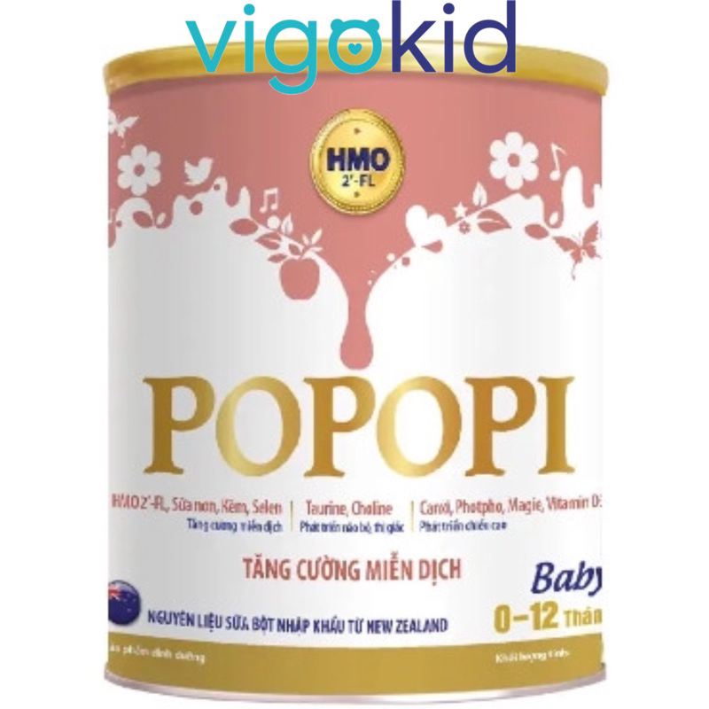 SỮA BỘT POPOPI BABY LON 400G