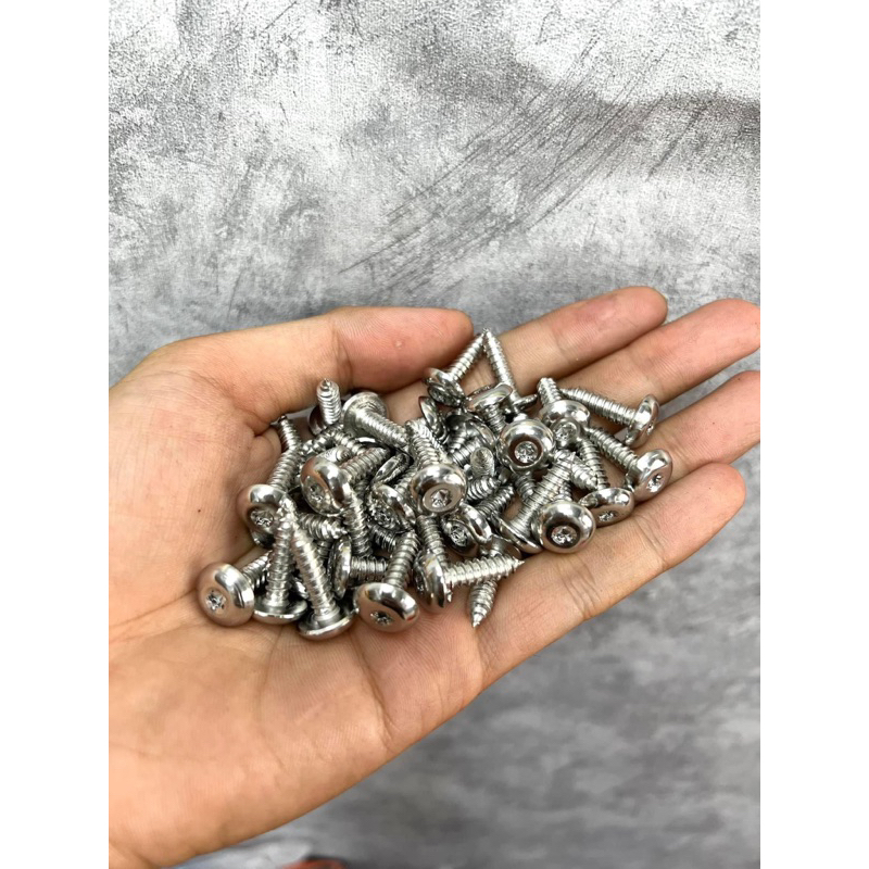 Ốc INOX Size 5li xoắn mẫu zin