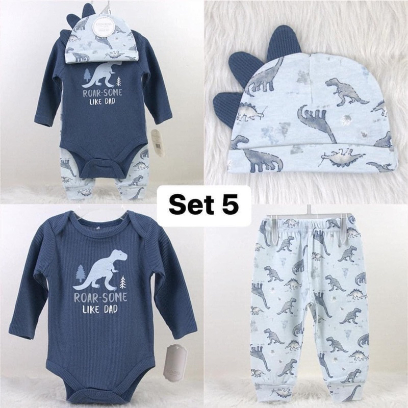 Set Bé Newborn 2 Màu