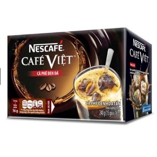 Nescafe Cà phê Việt Đen Đá 240g - Date mới