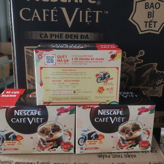 Nescafe Cà phê Việt Đen Đá 240g - Date mới