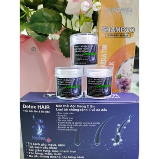  tẩy tế bào chết da đầu Inplex+  khắc phục tóc bết dầu giúp tóc tơi phồng tự nhiên sạch gàu ngứa detox da đầu 