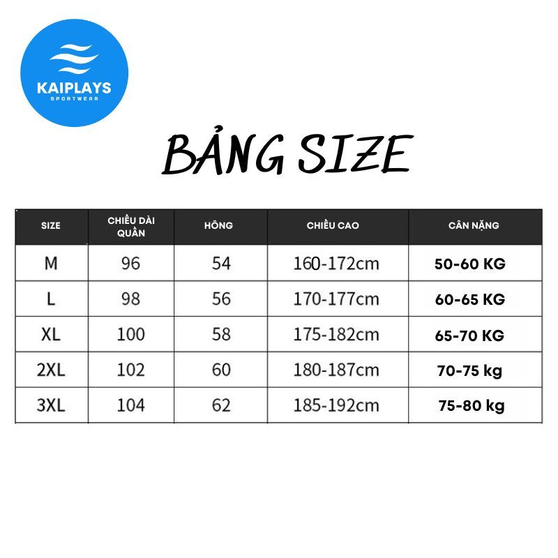 Quần thể thao nam dài, quần jogger nam nhanh khô thoáng khí KAIPLAYS Quần chạy bộ nam, quần tập gym, chơi cầu lông KP071