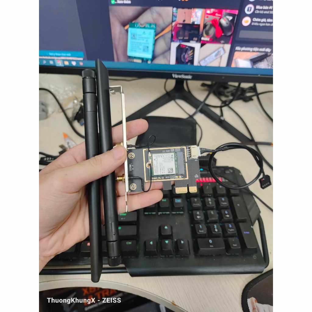 Card wifi 7265 kèm bluetooth