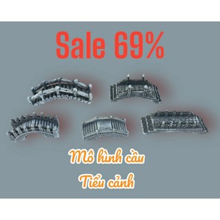 Mô hình cầu mini trang trí tiểu cảnh, non bộ. hàng loại 1