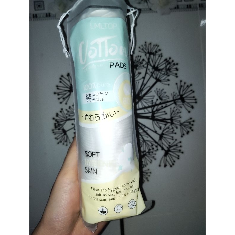 Bông tẩy trang mềm mịn LMLTOP 80 miếng