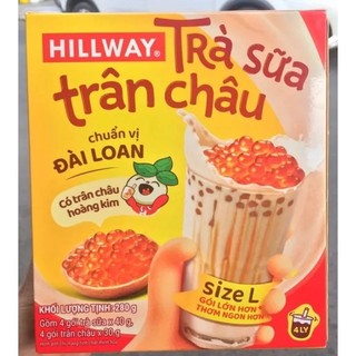 Trà sữa  pha sẵn HILLWAY hộp 4 ly 280g