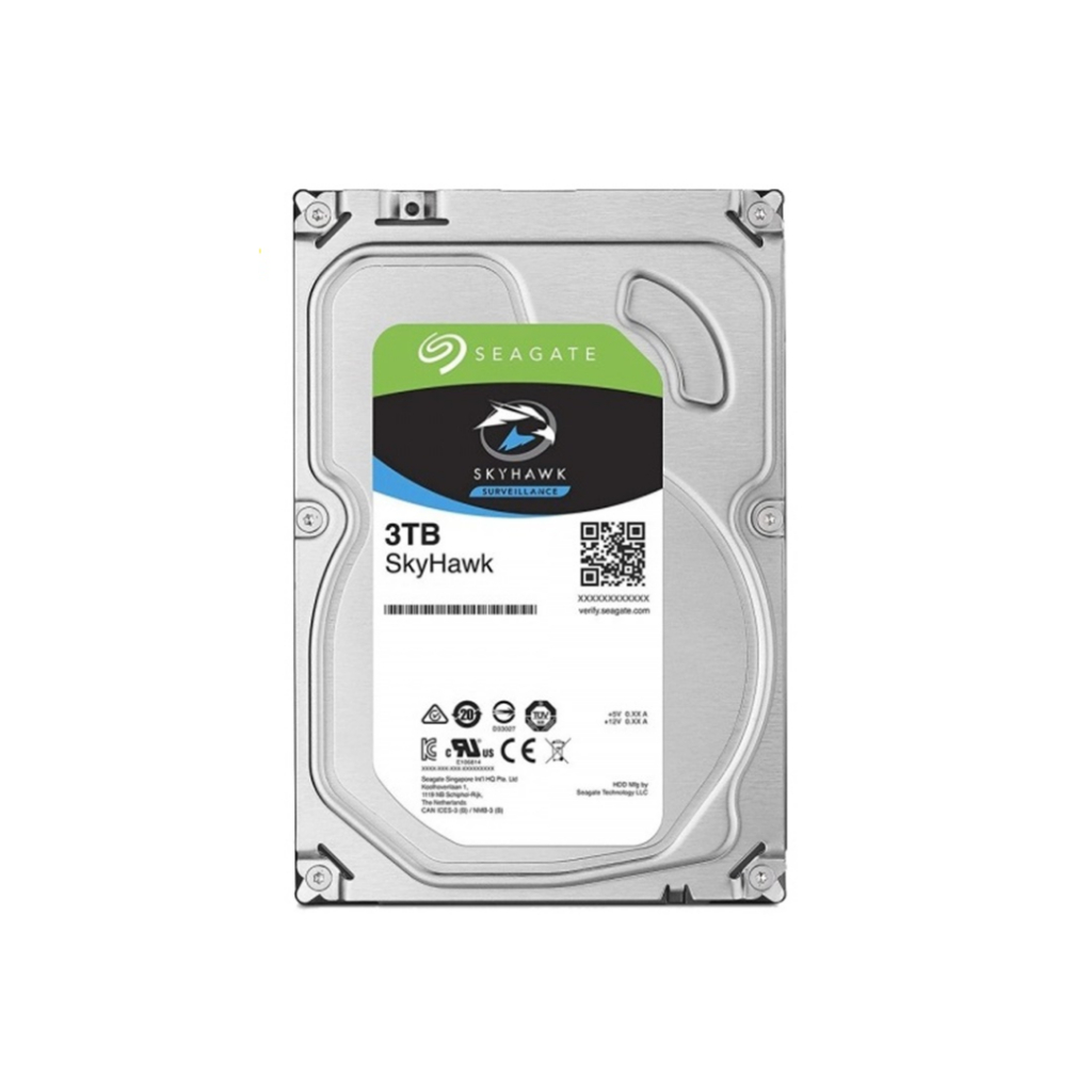 Ổ cứng HDD 3.5" Camera SEAGATE SkyHawk 3TB SATA 5400RPM - ST3000VX015