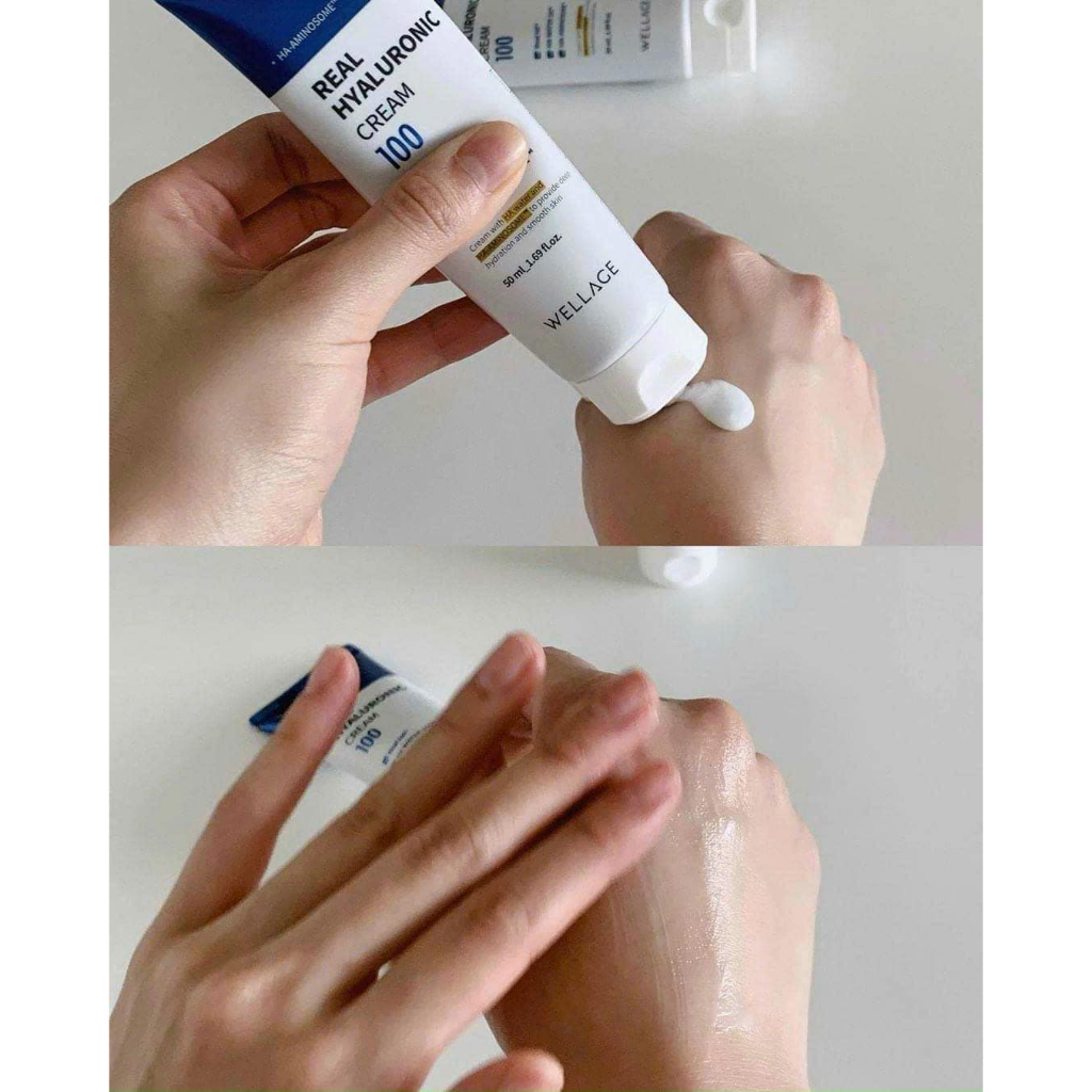 Kem dưỡng ẩm Wellage Real Hyaluronic Cream 100 50ml