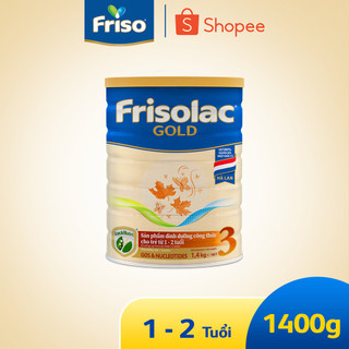 Sữa bột frisolac gold 3 1400g
