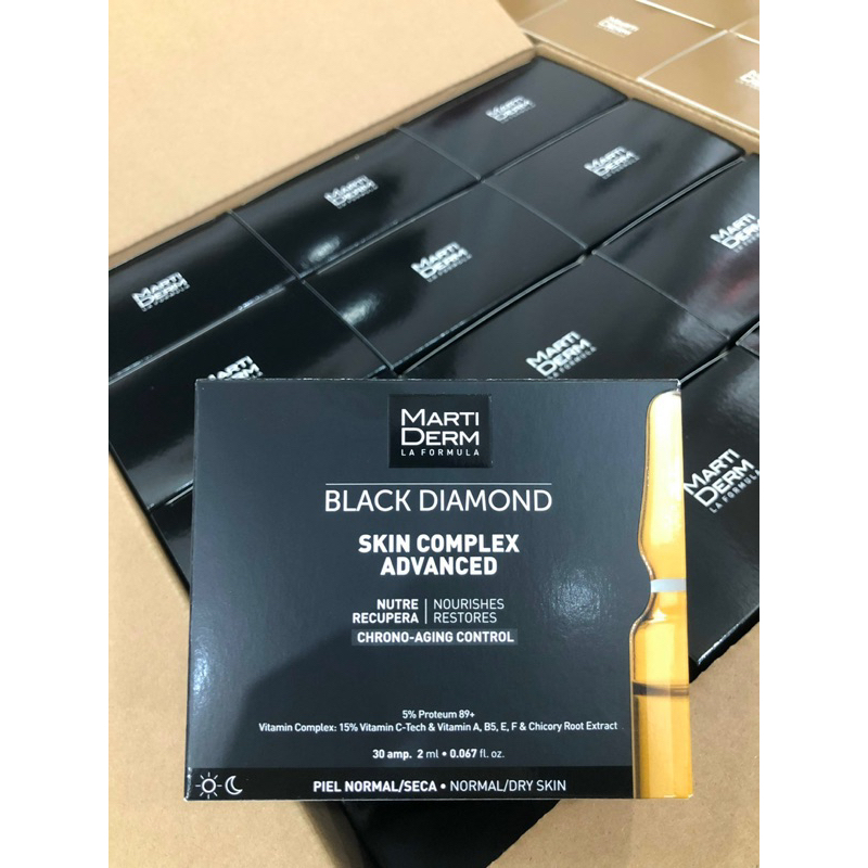 Tinh Chất dưỡng sáng da Ampoule Martiderm Black Diamond Skin Complex Advanced