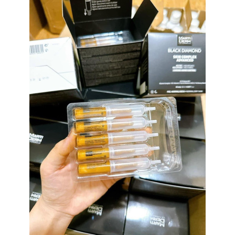 Tinh Chất dưỡng sáng da Ampoule Martiderm Black Diamond Skin Complex Advanced