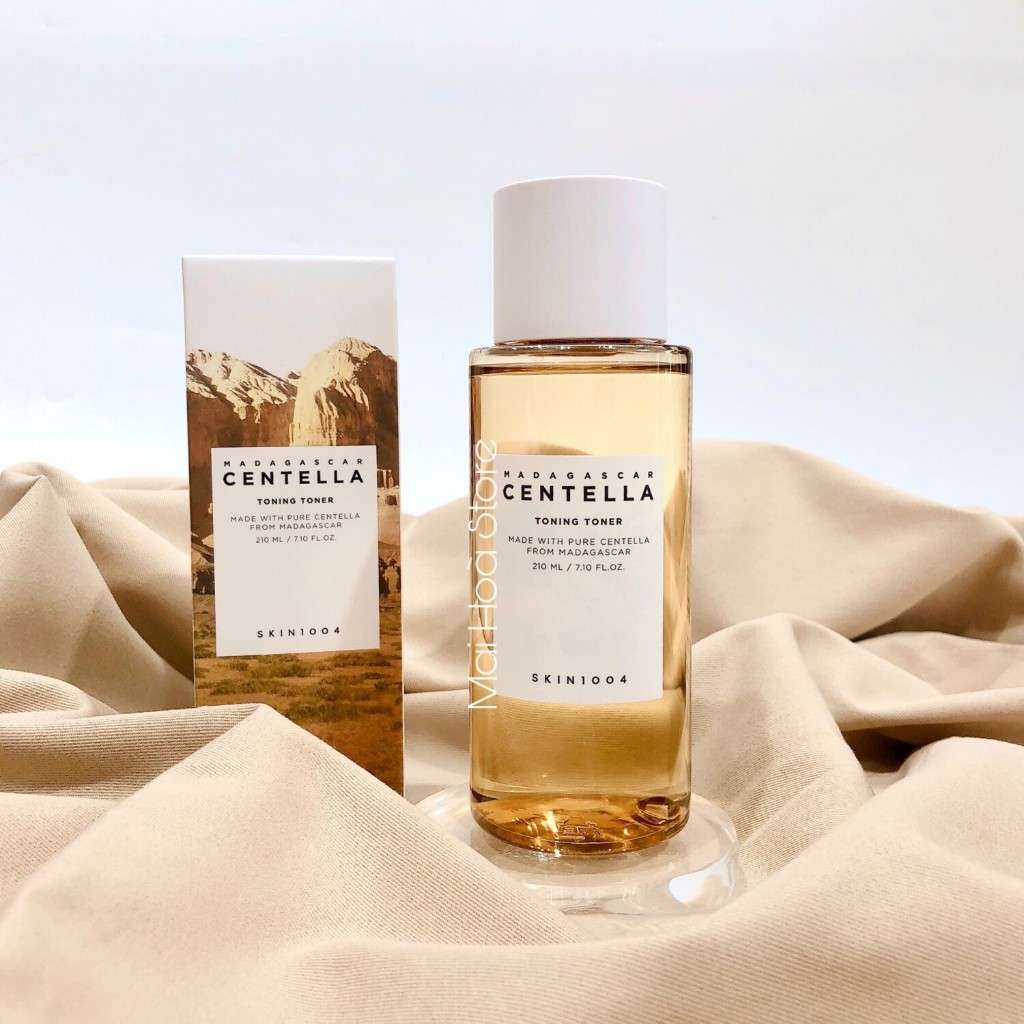 Nước Hoa Hồng Phục Hồi Da Mụn Rau Má Skin1004 - 210ml