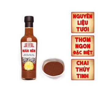Mắm nêm pha sẵn cao cấp Làng Chài Xưa, chai thủy tinh 300gr