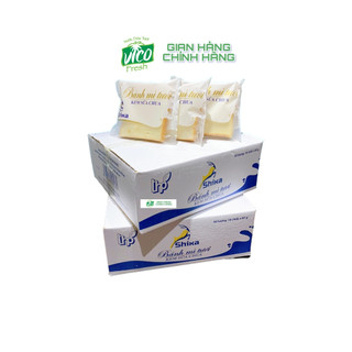 Hộp 18 Bánh mỳ sandwich kem sữa chua Shika - Ăn vặt bữa sáng bữa phụ 