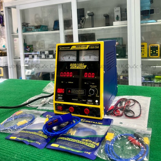 Máy cấp nguồn DSP15D5 - 5A/15V Mechanic kèm bộ dây cấp nguồn