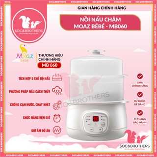 Nồi nấu chậm Moaz BéBé MB – 060 - BẢO HÀNH 12 THÁNG CHÍNH HÃNG