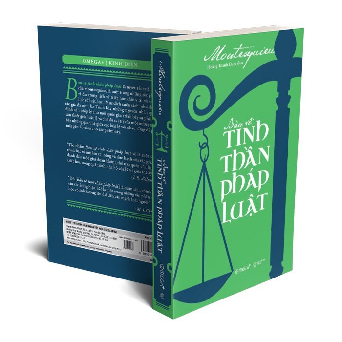 Sách - Bàn Về Tinh Thần Pháp Luật