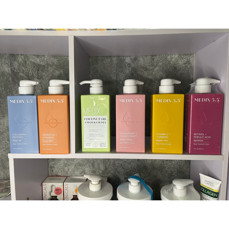 Kem pH5.5 Vitamin C + Turmeric Cream Vitamin C &  nghệ 444ml nâng tone phục hồi Medix5.5