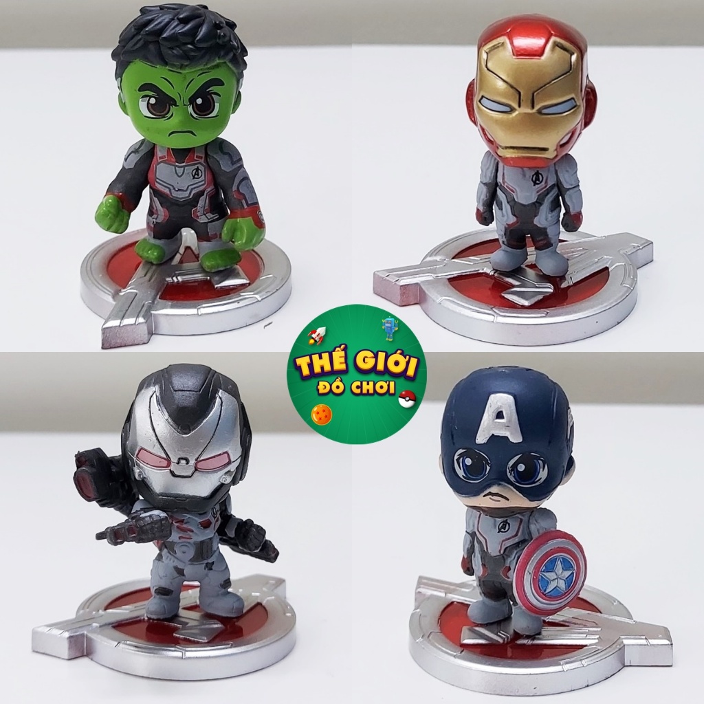 Mô hình Siêu Anh Hùng Marvel Cosbaby, phụ kiện Trang trí, quà tặng Sưu tầm Độc đáo