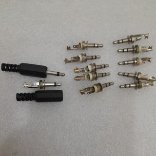 Jack Audio đầu nối dây 3.5mm mono 1 kênh, stereo 2 kênh
