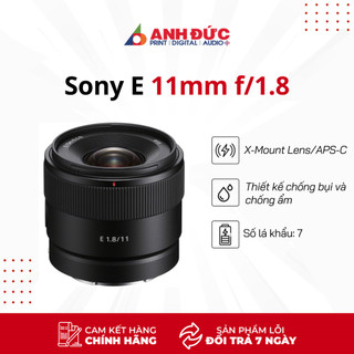 Ống kính sony e 11mm f/1.8 - hàng chính hãng