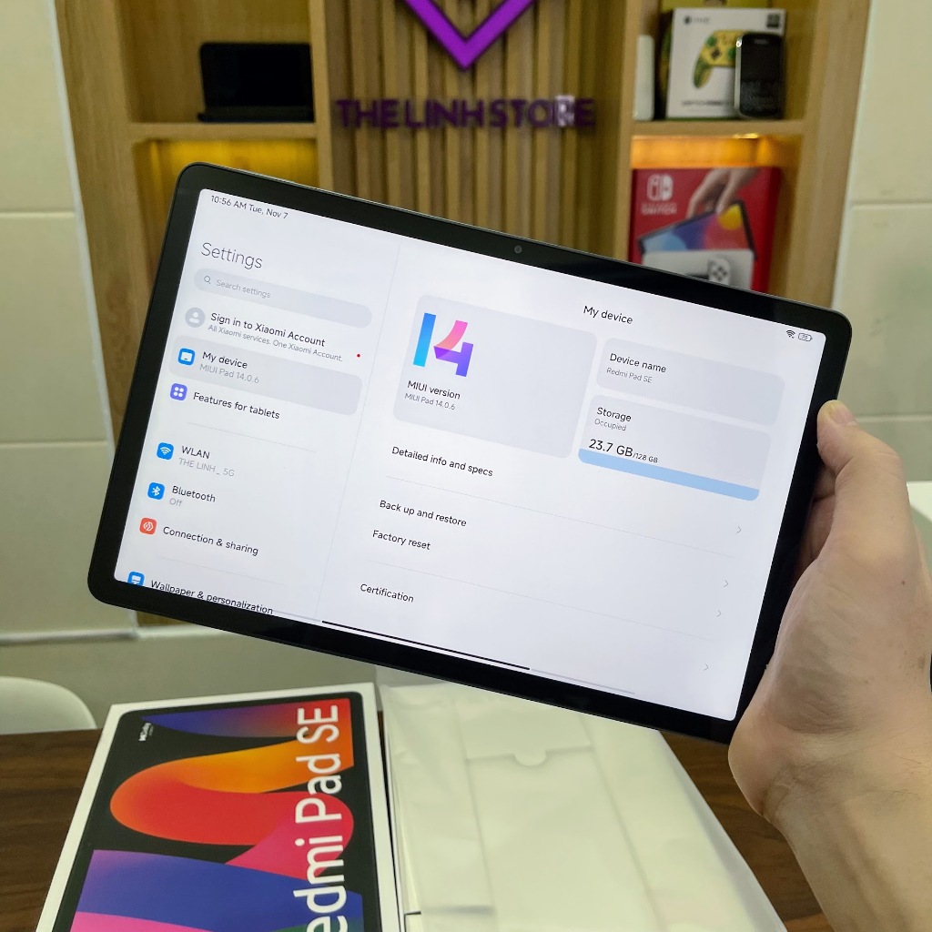 Máy tính bảng Xiaomi Redmi Pad SE hàng mới FullBox - Ram 6G 128G