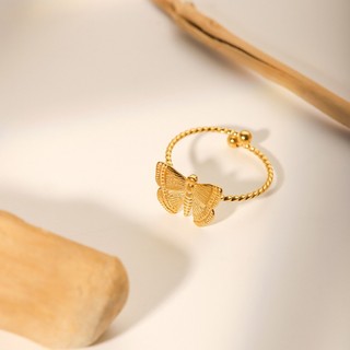 [littlebrown] Nhẫn bướm đêm