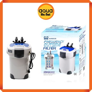 Lọc thùng Sunsun Hw 3000 - Bộ lọc thùng thế hệ mới - Có bảng điều khiển điện tử & Tích hợp đèn UV