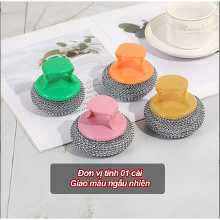Set 6 Búi Sắt Cọ Xoong Nồi đa năng