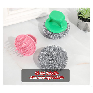 Set 6 Búi Sắt Cọ Xoong Nồi đa năng