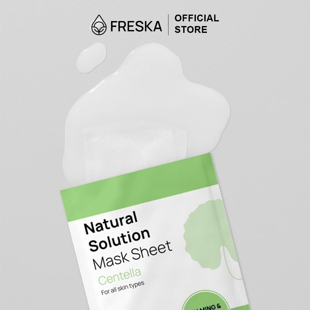 [QT KHÔNG BÁN] 1 Freska Mặt nạ giấy Natural Solution Mask Sheet 25ml bất kỳ