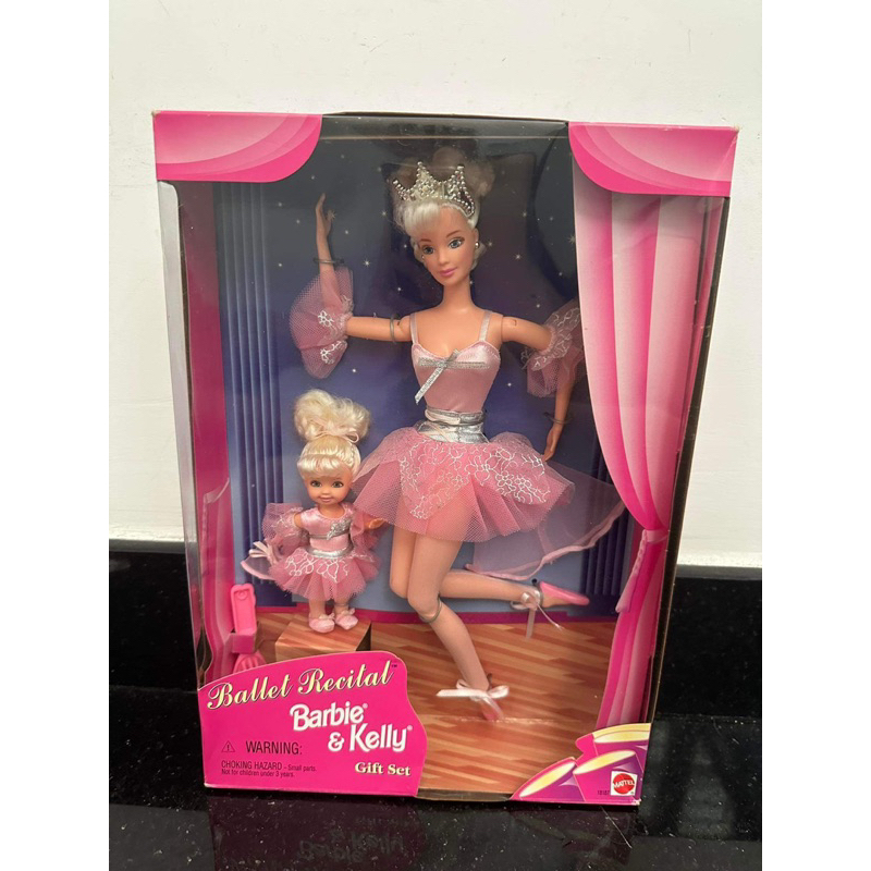 Búp bê Barbie & Kelly Ballet Recilat